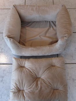 Mikrofaser Bettchen/ Sofa Nicki 1 honig